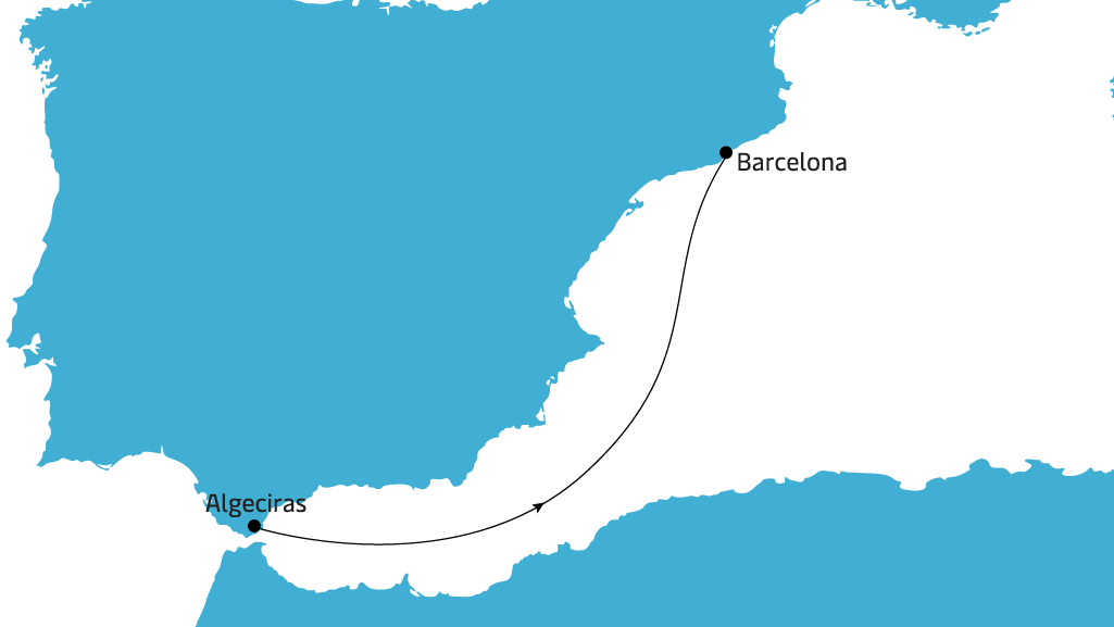 L66 Algerian Link 3 map