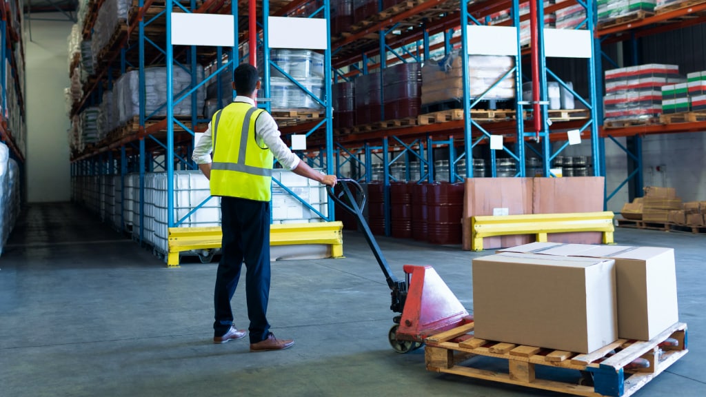 Inside an  warehouse efficiency is paramount - Puget Sound Business  Journal