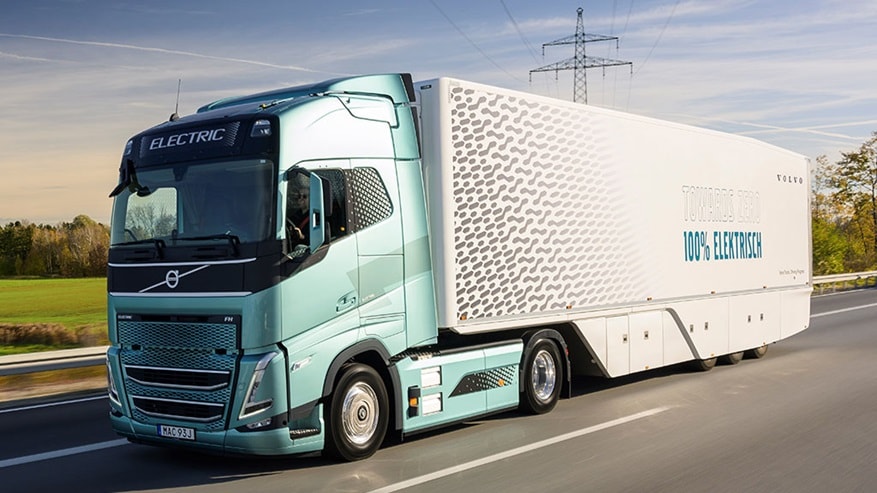 Maersk purchases 25 Volvo e-trucks for climate-friendly container  transports in Germany